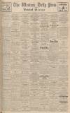 Western Daily Press Wednesday 08 November 1939 Page 1