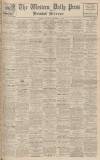 Western Daily Press Saturday 11 November 1939 Page 1