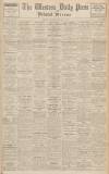 Western Daily Press Saturday 04 January 1941 Page 1