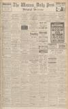 Western Daily Press Wednesday 22 January 1941 Page 1