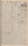 Western Daily Press Thursday 06 November 1941 Page 1