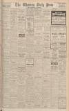 Western Daily Press Friday 07 November 1941 Page 1