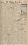 Western Daily Press Wednesday 12 November 1941 Page 1