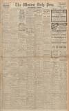 Western Daily Press Wednesday 13 January 1943 Page 1