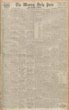 Western Daily Press Saturday 22 January 1944 Page 1