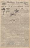 Western Daily Press Monday 13 November 1944 Page 1