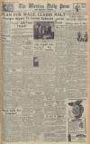 Western Daily Press Wednesday 09 November 1949 Page 1