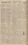 Bath Chronicle and Weekly Gazette Saturday 08 February 1930 Page 20