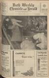 Bath Chronicle and Weekly Gazette Saturday 18 March 1939 Page 1