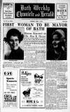 Bath Chronicle and Weekly Gazette Saturday 01 April 1950 Page 1