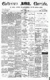 Cheltenham Chronicle Saturday 14 December 1889 Page 1