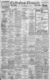 Cheltenham Chronicle Saturday 02 August 1913 Page 1