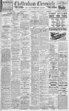 Cheltenham Chronicle Saturday 30 August 1913 Page 1