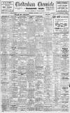 Cheltenham Chronicle Saturday 16 September 1922 Page 1