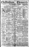 Cheltenham Chronicle Saturday 29 January 1927 Page 1