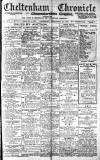 Cheltenham Chronicle Saturday 12 February 1927 Page 1