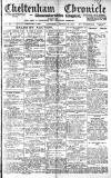 Cheltenham Chronicle Saturday 12 March 1927 Page 1