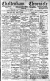 Cheltenham Chronicle Saturday 21 May 1927 Page 1