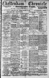 Cheltenham Chronicle Saturday 22 December 1928 Page 1