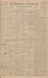 Cheltenham Chronicle Saturday 03 October 1931 Page 1