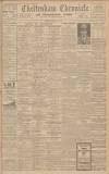 Cheltenham Chronicle Saturday 10 October 1931 Page 1