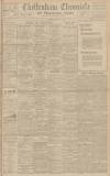 Cheltenham Chronicle Saturday 24 October 1931 Page 1