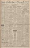 Cheltenham Chronicle Saturday 01 October 1932 Page 1