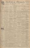 Cheltenham Chronicle Saturday 30 September 1933 Page 1