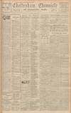 Cheltenham Chronicle Saturday 04 August 1934 Page 1