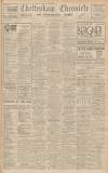 Cheltenham Chronicle Saturday 21 September 1935 Page 1