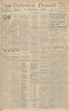 Cheltenham Chronicle Saturday 28 September 1935 Page 1