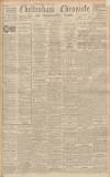Cheltenham Chronicle Saturday 30 July 1938 Page 1