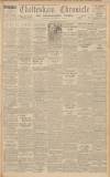 Cheltenham Chronicle Saturday 02 December 1939 Page 1