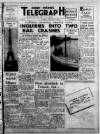 Derby Daily Telegraph Tuesday 03 January 1956 Page 1
