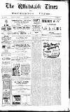 Whitstable Times and Herne Bay Herald Saturday 12 January 1918 Page 1