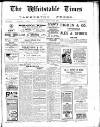 Whitstable Times and Herne Bay Herald Saturday 26 January 1918 Page 1