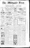 Whitstable Times and Herne Bay Herald Saturday 30 March 1918 Page 1