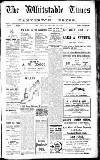 Whitstable Times and Herne Bay Herald Saturday 14 February 1920 Page 1