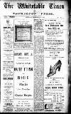 Whitstable Times and Herne Bay Herald Saturday 19 February 1921 Page 1