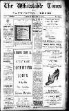 Whitstable Times and Herne Bay Herald Saturday 26 February 1921 Page 1