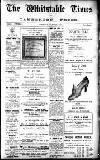 Whitstable Times and Herne Bay Herald Saturday 05 March 1921 Page 1