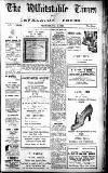 Whitstable Times and Herne Bay Herald Saturday 02 July 1921 Page 1