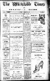 Whitstable Times and Herne Bay Herald Saturday 16 July 1921 Page 1