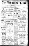 Whitstable Times and Herne Bay Herald Saturday 31 December 1921 Page 1