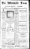 Whitstable Times and Herne Bay Herald Saturday 13 January 1923 Page 1