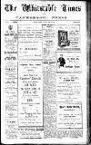 Whitstable Times and Herne Bay Herald Saturday 14 April 1923 Page 1