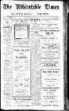 Whitstable Times and Herne Bay Herald Saturday 07 July 1923 Page 1