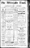 Whitstable Times and Herne Bay Herald Saturday 14 July 1923 Page 1