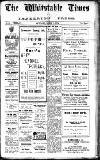 Whitstable Times and Herne Bay Herald Saturday 08 March 1924 Page 1