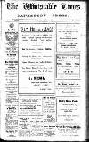 Whitstable Times and Herne Bay Herald Saturday 07 June 1924 Page 1